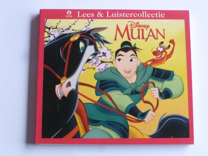 Mulan - Lees en Luistercollectie Disney, Cd's en Dvd's, Cd's | Kinderen en Jeugd, Zo goed als nieuw, Verzenden