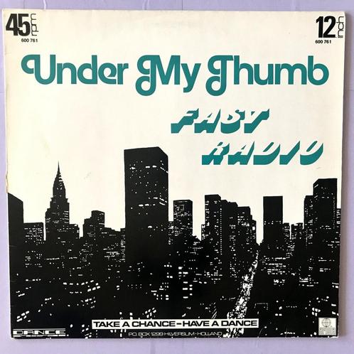 Fast Radio – Under My Thumb (12-Maxi-Single), Cd's en Dvd's, Vinyl Singles, Verzenden