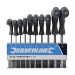 Silverline Torxsleutels - Chroom-Vanadiumstaal - T9 t/m T..., Ophalen of Verzenden, Nieuw