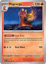 Magcargo 029/162 holo Temporal forces, Hobby en Vrije tijd, Verzamelkaartspellen | Pokémon, Ophalen of Verzenden, Nieuw, Losse kaart