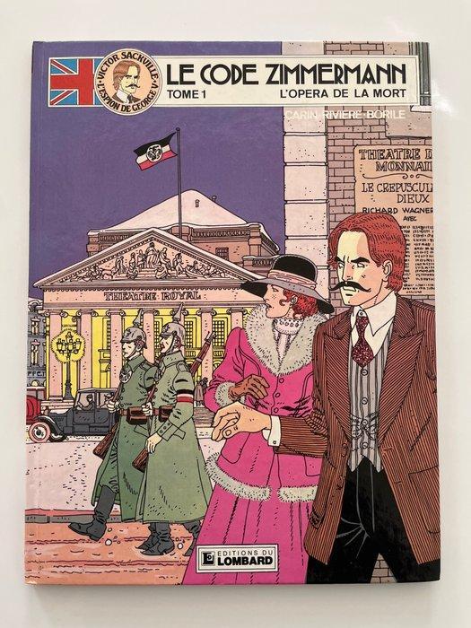 Victor Sackville T1 - Le Code Zimmerman 1 + dédicace - C - 1, Boeken, Stripboeken