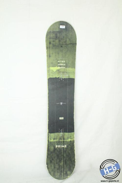 Refurbished - Snowboard - Nitro Prime - 165W, Sport en Fitness, Snowboarden, Board, Gebruikt, Ophalen of Verzenden