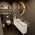 MONDIAZ FOWY toiletmeubel 120cm kleur talc. Waskom positie, Ophalen of Verzenden, Nieuw, Bad