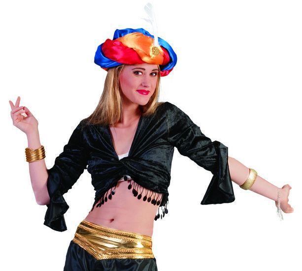 Bolero 1001 nacht zwart, Kleding | Dames, Carnavalskleding en Feestkleding, Nieuw, Ophalen of Verzenden