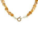 Vintage citrien collier met gouden sluiting 14 kt, Ophalen of Verzenden, Nieuw