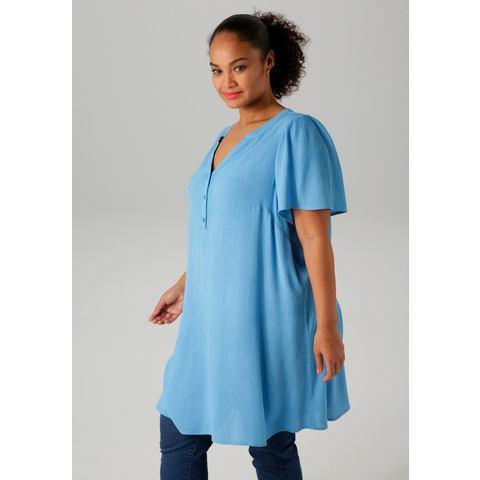 Aniston PLUS Lange blouse in trendy crepe-kwaliteit -, Kleding | Dames, Blouses en Tunieken, Nieuw, Verzenden