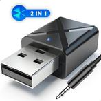 2-in-1 Bluetooth 5.0 Zender &amp; Ontvanger – Tweedekansje, Ophalen of Verzenden, Zo goed als nieuw
