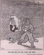 Vrij Nederland - Rug tegen de muur (lijst optie), Verzamelen, Verzenden, Foto of Poster
