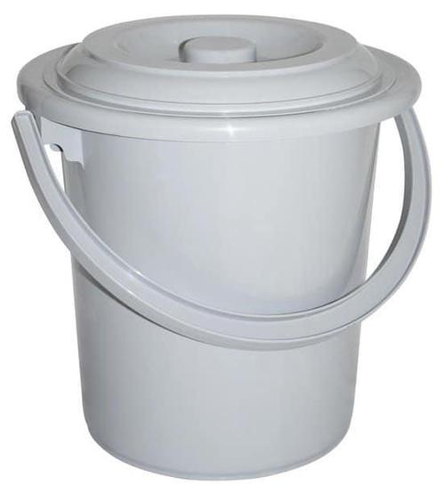 Curver Camping Toiletemmer met Deksel - 5 l - Ø 23,5 cm -, Caravans en Kamperen, Kampeeraccessoires, Zo goed als nieuw, Ophalen of Verzenden