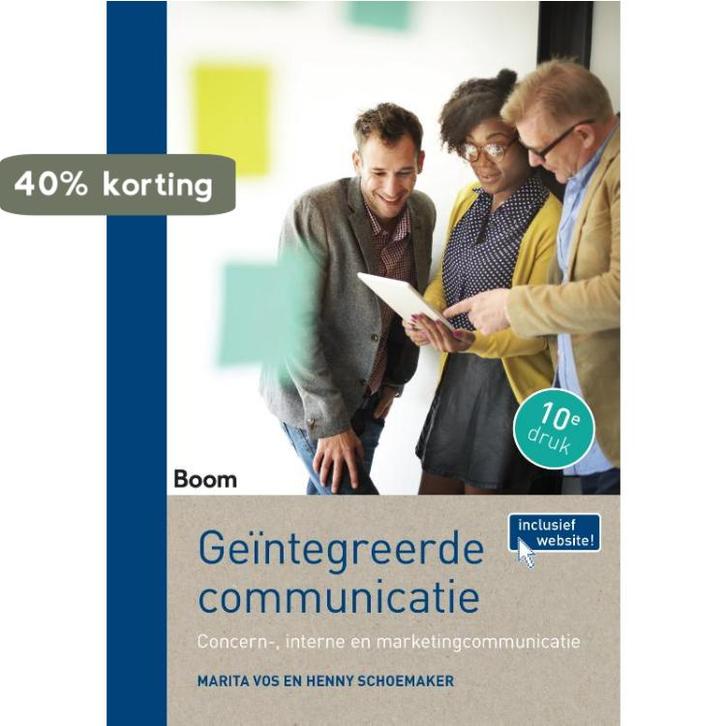 Geïntegreerde communicatie 9789058758682 Marita Vos, Boeken, Economie, Management en Marketing, Zo goed als nieuw, Verzenden