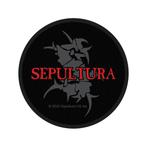Sepultera Logo &amp; Tribal S - Patch officiële merchandise, Verzamelen, Verzenden, Nieuw, Kleding
