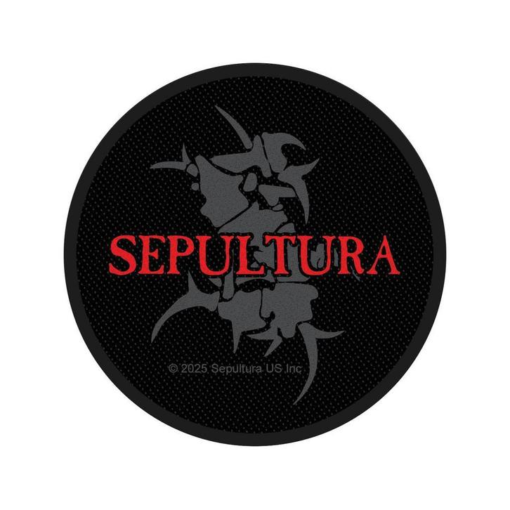 Sepultera Logo &amp; Tribal S - Patch officiële merchandise, Verzamelen, Muziek, Artiesten en Beroemdheden, Kleding, Nieuw, Verzenden