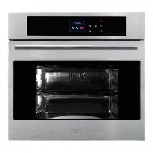 Boretti BPON60IX oven 58 l Zwart, Roestvrijstaal1199, Witgoed en Apparatuur, Ovens, Nieuw, Ophalen of Verzenden