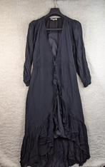 Shoeby black ruffled long dress, Kleding | Dames, Jurken, Verzenden, Nieuw