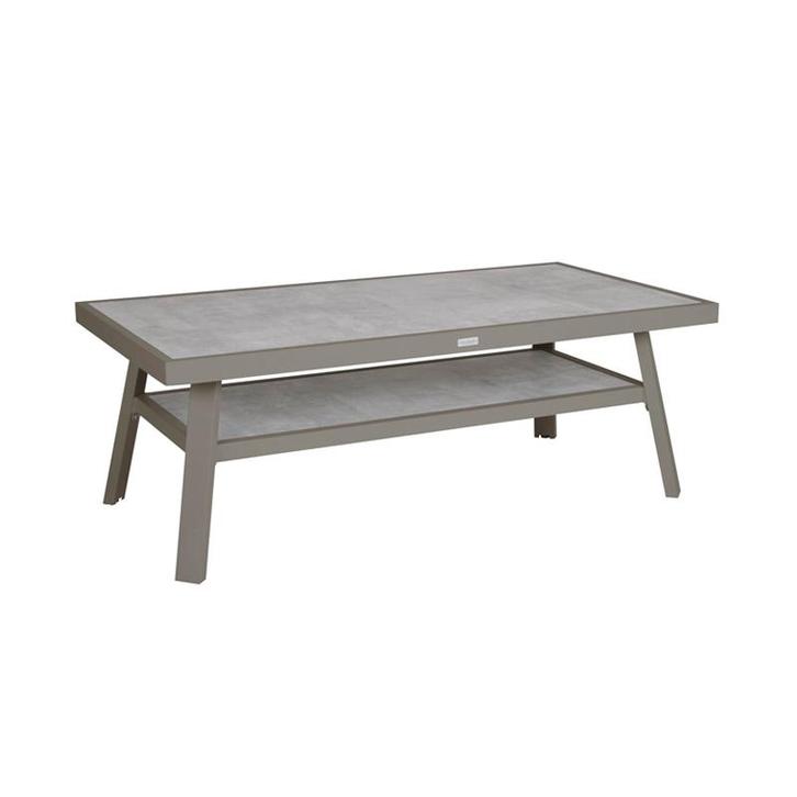 *WOONWINKEL* Brafab Samvaro Tafel Voor Loungeset Betonlook B, Tuin en Terras, Tuinsets en Loungesets, Nieuw, Verzenden