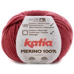 Katia Concept Merino 100% - 79 framboosrood - Wol Garen, Hobby en Vrije tijd, Breien en Haken, Ophalen of Verzenden, Nieuw