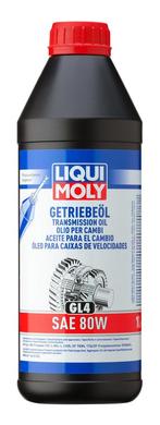 LIQUI MOLY Versnellingsbakolie (GL4) SAE 80W (1 L) LIQUI MOL, Verzenden