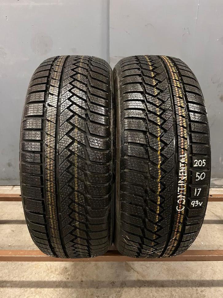 Nieuwe Continental winterbanden, maat 205/50R17 93V, Auto-onderdelen, Banden en Velgen, 17 inch, Winterbanden, 205 mm, Personenwagen