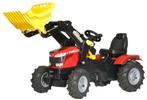 LUXE Rolly Toys Traptractor met Luchtbanden en Voorlader, Kinderen en Baby's, Speelgoed | Buiten | Voertuigen en Loopfietsen, Nieuw