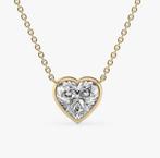 Hanger - 14 karaat Geel goud - 0.93ct. tw. Diamant