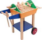 Houten Party Barbecue Set, Kinderen en Baby's, Speelgoed | Speelkeukens, Nieuw, Speelkeuken, Hout, Verzenden
