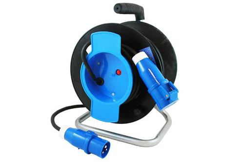 Haba Cee verleng kabel 20 meter op haspel, Caravans en Kamperen, Kampeeraccessoires, Ophalen of Verzenden