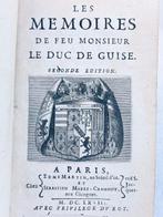 Duc de Guise. Philippe Goibaud-Dubois - Les mémoires de, Antiek en Kunst, Antiek | Boeken en Bijbels