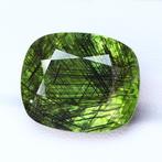 Zonder Minimumprijs Geel, Groen Olivijn  - 21.46 ct -, Sieraden, Tassen en Uiterlijk, Edelstenen, Nieuw