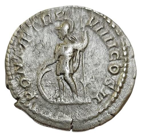 Romeinse Rijk. Caracalla (198-217 n.Chr.). Denarius Rome 206, Postzegels en Munten, Munten | Europa | Niet-Euromunten