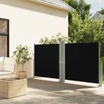 vidaXL Windscherm uittrekbaar 140x1200 cm zwart, Verzenden, Nieuw