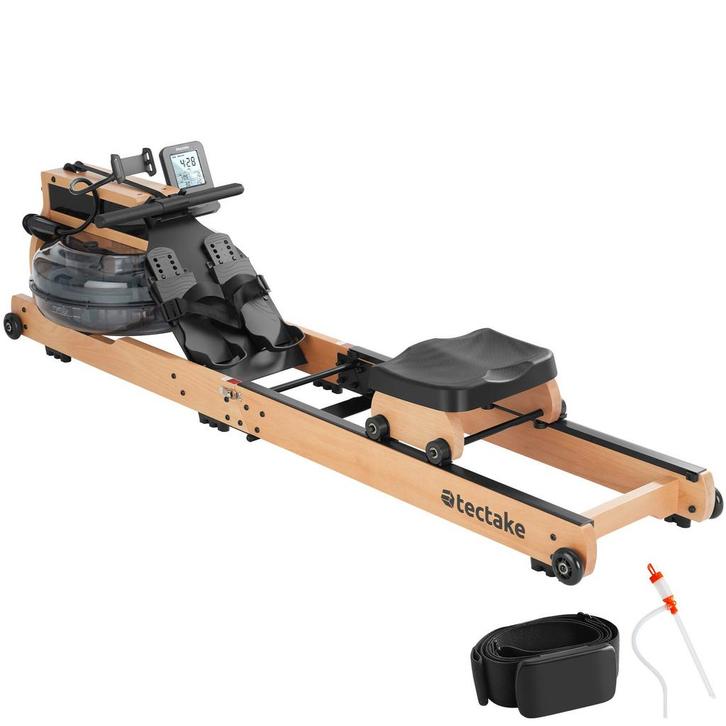 Houten roeimachine Titan, inklapbaar, 150kg draagkracht, blu, Sport en Fitness, Fitnessmaterialen, Verzenden