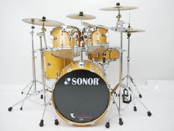 Sonor Force 2007 met Paiste 5 delige bekkenset incl hardware beschikbaar voor biedingen