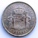 Spanje. Alfonso XIII. 5 Pesetas 1892*19-92 PGM, Postzegels en Munten, Munten | Europa | Niet-Euromunten