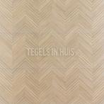 Keramisch parket tegel 30x90 beigebruintaupe houtlook, Ophalen, Nieuw, 10 m² of meer, Wandtegels