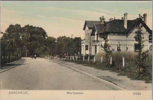 ENSCHEDE - Marthalaan, Verzamelen, Ansichtkaarten | Nederland, Verzenden