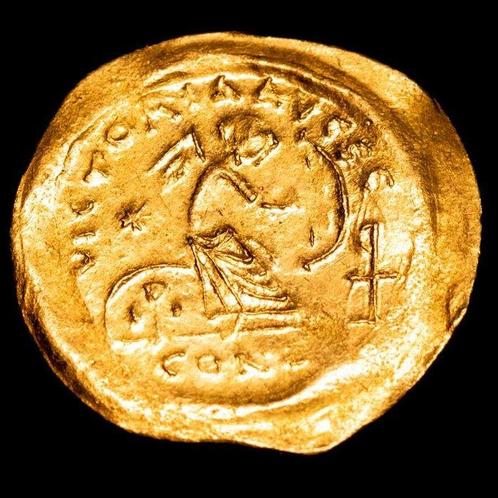 Byzantijnse Rijk. Justinianus I (527-565 n.Chr.). Semissis, Postzegels en Munten, Munten | Europa | Niet-Euromunten