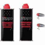 Zippo Zippo voor deelpakket - 2 x Aanstekervloeistof en 2..., Nieuw, Ophalen of Verzenden
