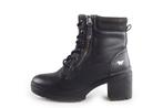 Mustang Veterboots in maat 38 Zwart | 10% extra korting, Kleding | Dames, Schoenen, Verzenden, Zwart, Overige typen, Zo goed als nieuw
