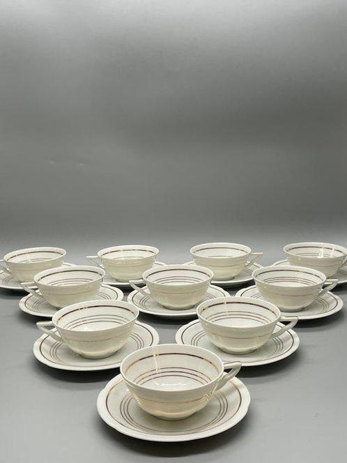 Manufacture Charles Ahrenfeldt (1850 - 1940) - Koffieservies, Antiek en Kunst, Curiosa en Brocante