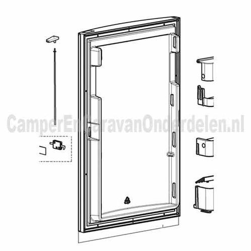 Dometic RM8551 deur compleet 2890264035 camper caravan, Caravans en Kamperen, Caravan accessoires, Nieuw, Verzenden