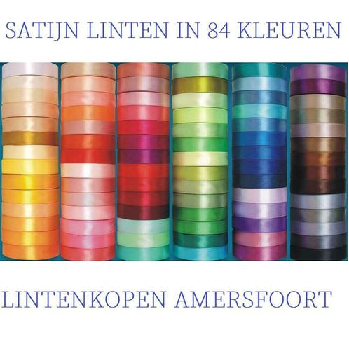 Lint kopen? Alle kleuren voor bruiloft, feest en evenement, Hobby en Vrije tijd, Feestartikelen, Overige, Versiering, Nieuw, Ophalen of Verzenden