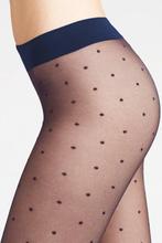 FALKE Dot Panty - Marineblauw - Maat M, Kleding | Dames, Leggings, Maillots en Panty's, Nieuw, Verzenden