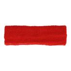 Haarband Sport 4cm - Badstof - Rood, Nieuw