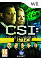 CSI Deadly Intent (Wii tweedehands game), Spelcomputers en Games, Games | Nintendo Wii, Ophalen of Verzenden, Zo goed als nieuw