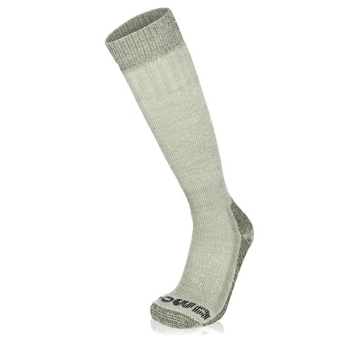 Lowa Ice Pro Socks hoge wintersokken  Grijs/Groen - 35-36, Sport en Fitness, Bergsport en Wandelen, Kleding, Nieuw, Verzenden