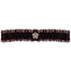 Kousenband zwart met strass bloemetje NIEUW, Kleding | Dames, Trouwkleding en Trouwaccessoires, Nieuw, Ophalen of Verzenden, Zwart