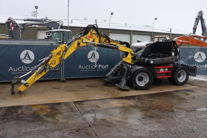 Veiling: Wielgraafmachine Wacker Neuson EW100-2 Diesel 100kW, Zakelijke goederen, Machines en Bouw | Kranen en Graafmachines, Graafmachine