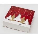 Kransdoos kerst Twinkle 227x227x60mm 1 pond 100 stuks, Zakelijke goederen, Ophalen of Verzenden, Nieuw in verpakking