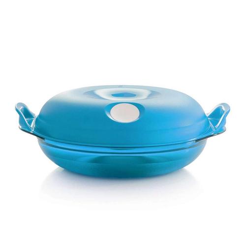 Tupperware MicroPop Magnetronschaal 700 ml, Huis en Inrichting, Keuken | Tupperware, Blauw, Nieuw, Ophalen of Verzenden