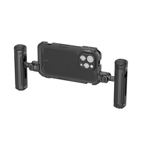 SmallRig 5005 Mobile Dual Handheld Kit for iPhone 16 Pro Max, Audio, Tv en Foto, Fotocamera's Digitaal, Gebruikt, Overige Merken